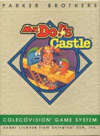 Mr. Do!'s Castle Colecovision box art